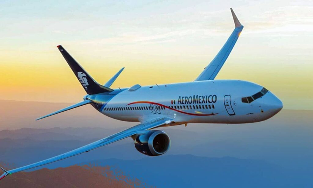 avión de aeromexico